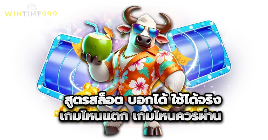 สูตรสล็อต บอกได้ เกมไหนแตก เกมไหนควรผ่าน